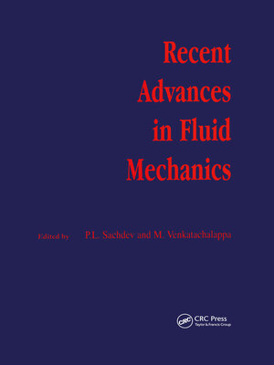 cover image of Recent Advances in Fluid Mechanics